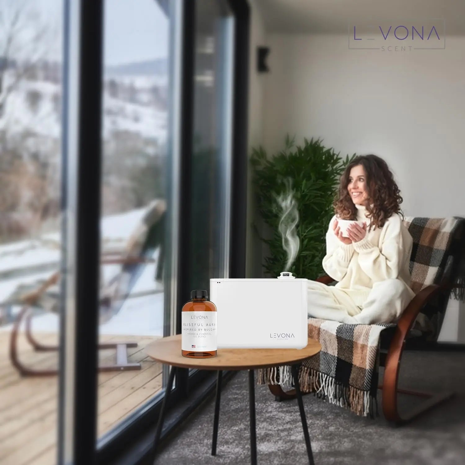 Levona Scent Essential Oils for Diffuser: Blissful Aura with Notes of Amber, Musk & Jasmine LEVONA SCENT Au supplements