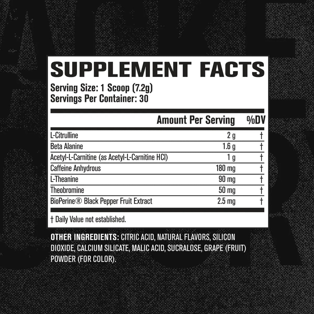 Jacked Factory NITROSURGE Shred Pre Workout Supplement - Energy Jacked Factory Au supplements