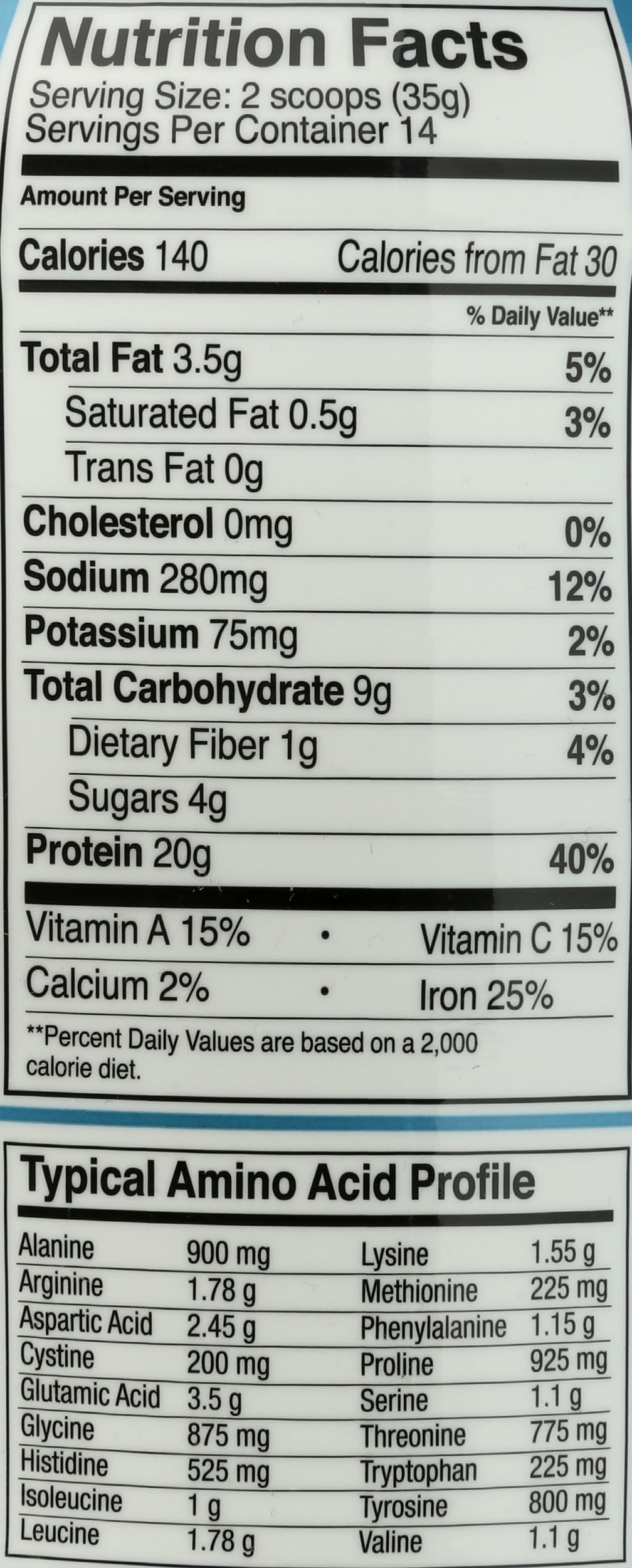 OWYN Only What You Need Plant-Based Protein Powder, Smooth Vanilla, 1.05 lbs