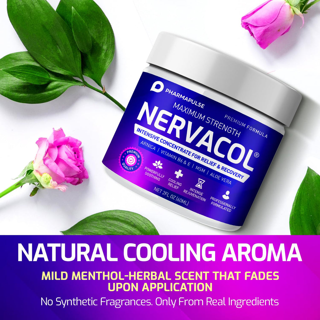 Pharmapulse Neuropathy Cream – Maximum Strength for Feet, Hands, Legs, Toes, Lower Back - Alpha Lipoic Acid, Arnica, Vitamin B6, Aloe Vera, MSM - Effective Soothing Pharmapulse Au supplements
