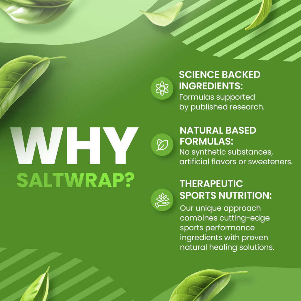 SaltWrap Adaptogen Greens - Mind-Body Resilience Formula - Caffeine-Free Nootropic for Stress, Focus, and Cognitive Performance - 90 Capsules SaltWrap Au supplements