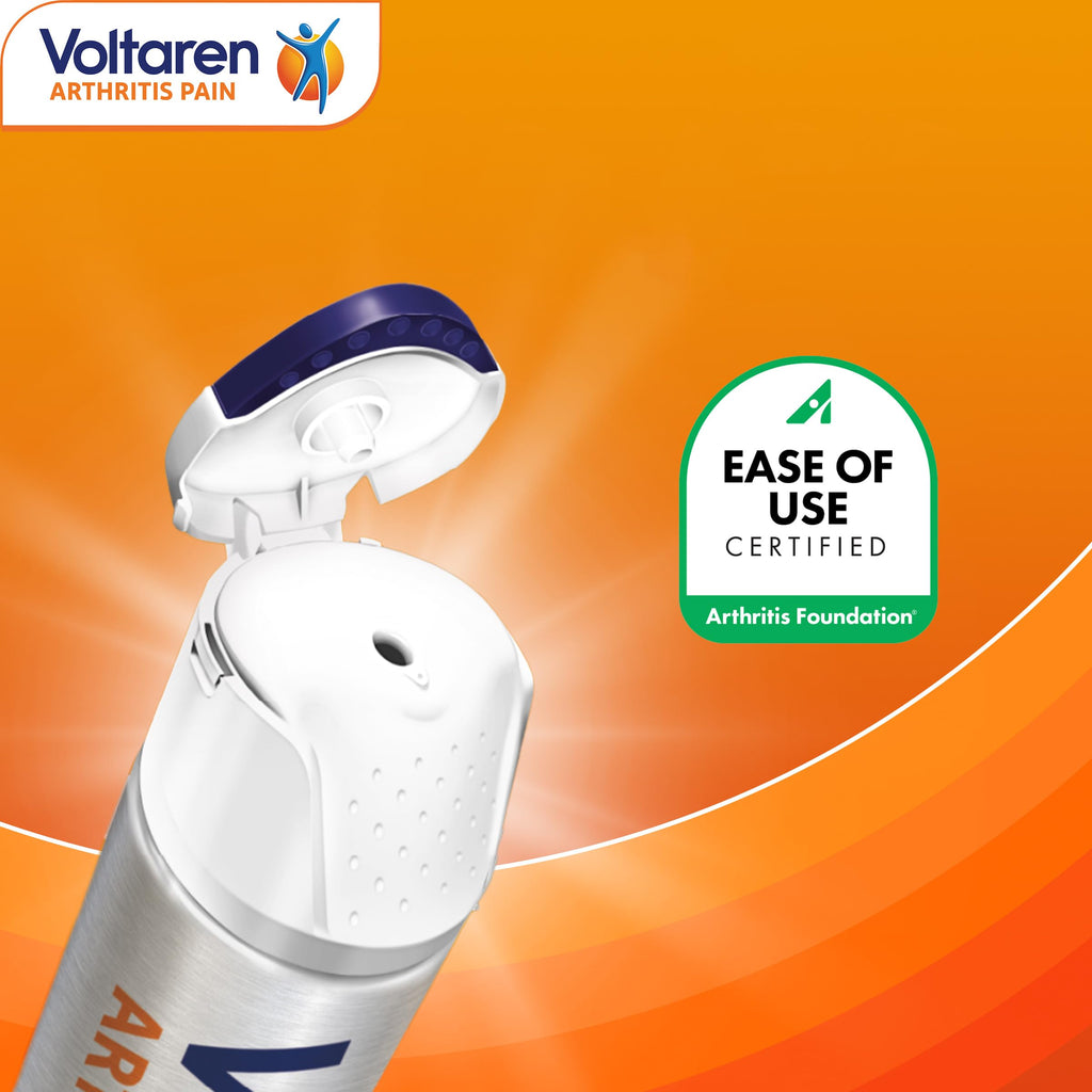 Voltaren Arthritis Pain Relief Gel, Diclofenac Sodium, 1% (NSAID), Clinically Proven Powerful Pain Reliever with Easy Open Flip Top Cap, No Prescription Needed, 5.3oz Voltaren Au supplements