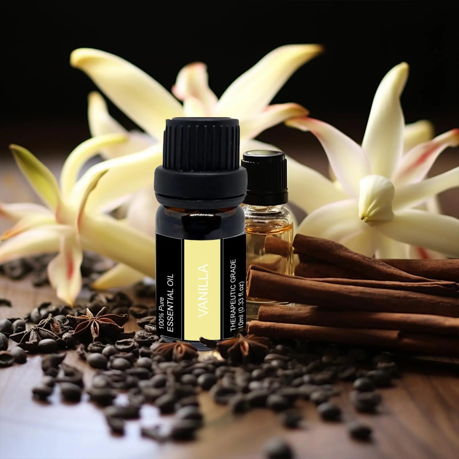 Wehnniee 3pcs Aroma Essential Oils Set- 3 x 10 ml (Coffee, Vanilla, Garnetberry) Wehnniee Au supplements