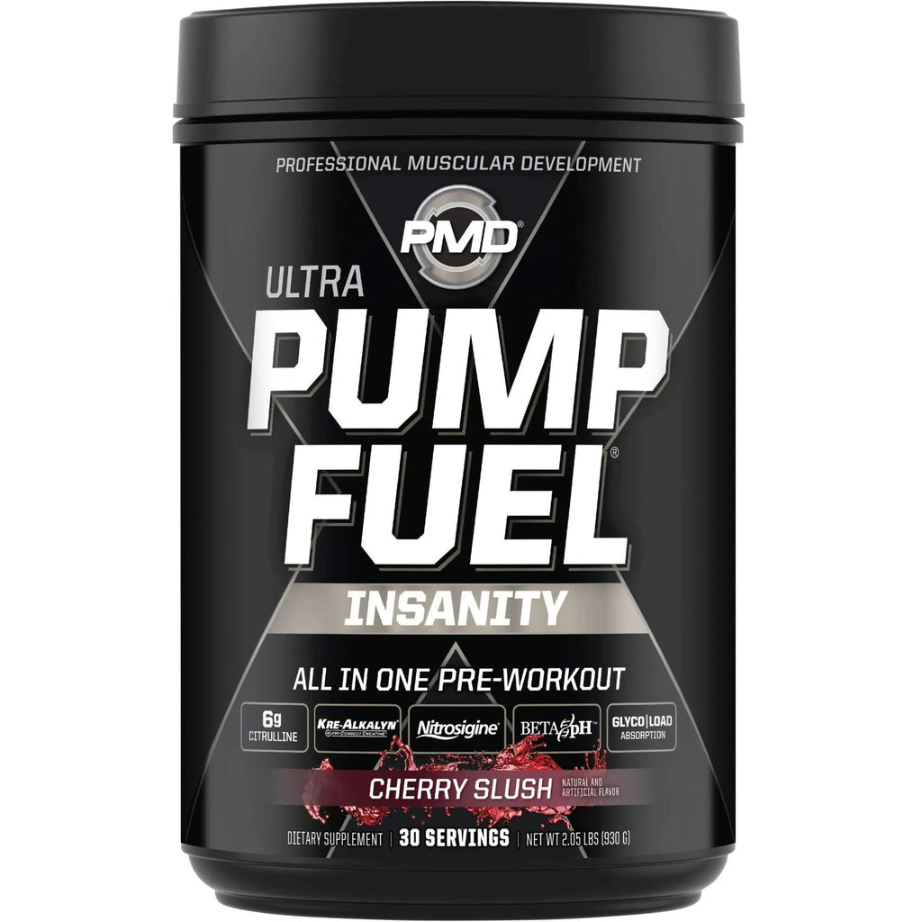 PMD Sports Ultra Pump Fuel Insanity - Pre Workout – Cherry Slush (30 Servings) PMD Au supplements