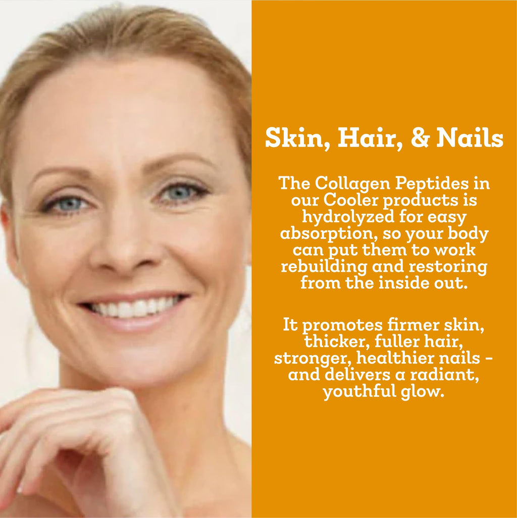 Dr. Kellyann Collagen Cooler – Tropical Pina Colada | 15g Grass-Fed Collagen Protein per Serving | Keto & Paleo Friendly,