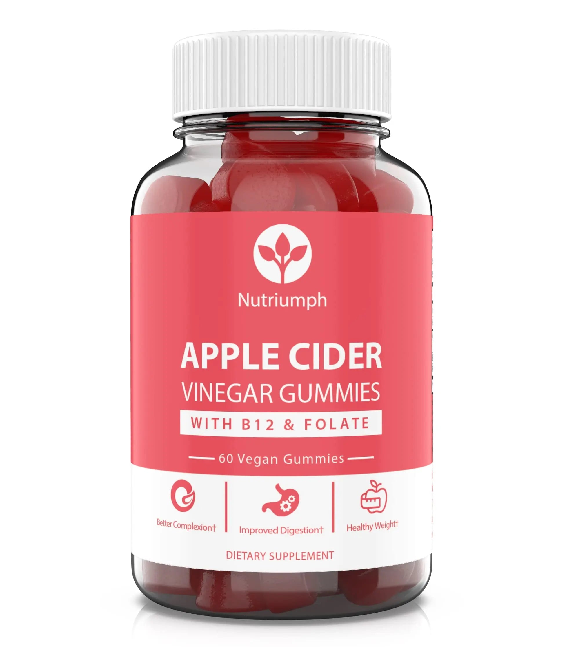 Nutriumph Apple Cider Vinegar Gummies with The Mother Vegan – Weight Loss, Detox Nutriumph Au supplements
