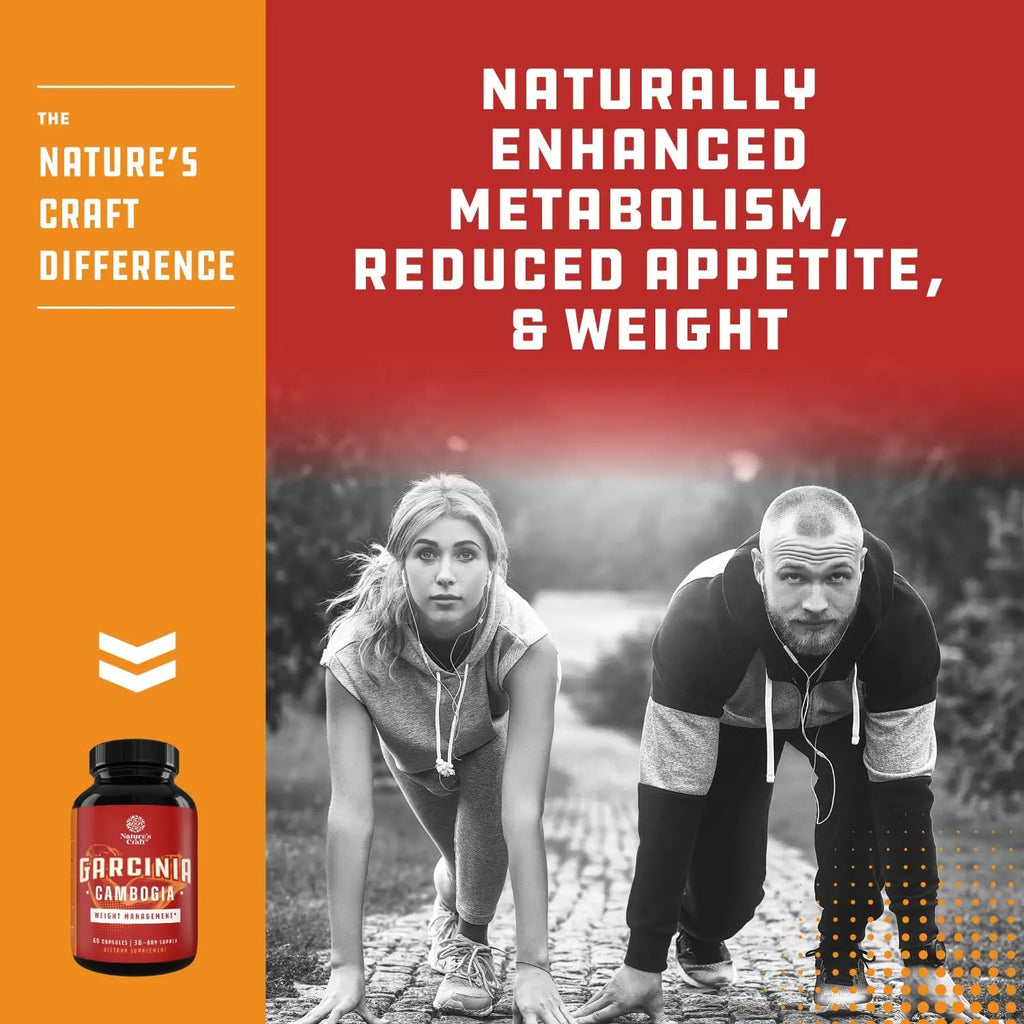 Pure Garcinia Cambogia Weight Loss Pills 95% HCA - Garcinia Cambogia Extract Herbal Supplement Natures Craft Au supplements