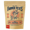 Farmer Pete's Pea Protein Powder 1kg - Dairy Free, Gluten Free, Natural Plant Based Vegan Protein Powder Isolate (1kg) Farmer Pete's Au supplements