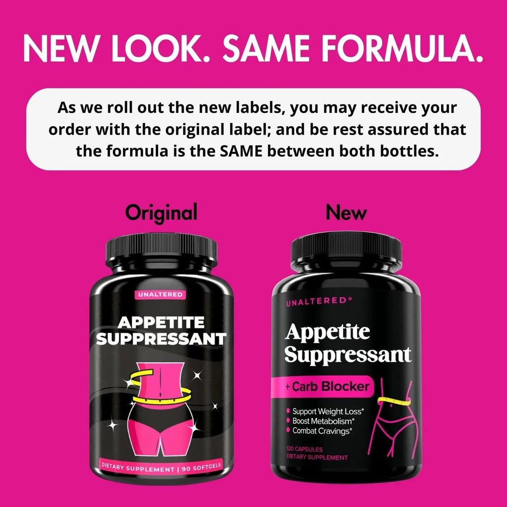 UNALTERED Appetite Suppressant for Women - Combat Cravings, Bloating, & Support Weight Loss UNALTERED Au supplements