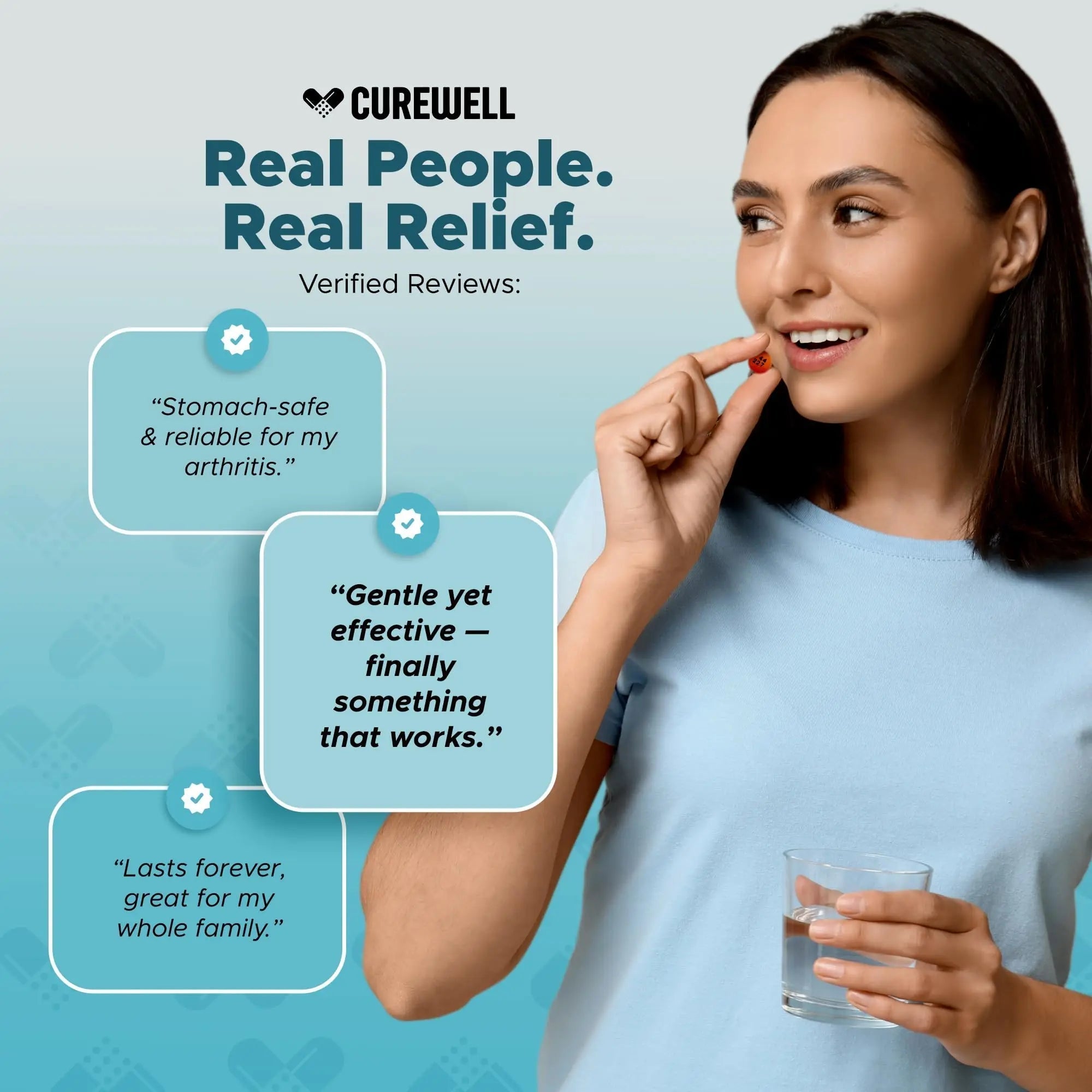CUREWELL Enteric Coated Aspirin Tablets 325mg (500 Count) NSAID Pain Reliever & Fever Reducer Coated Aspirin for Adults - Regular Strength for Headache Arthritis Menstrual & Muscle Pain CUREWELL Au supplements