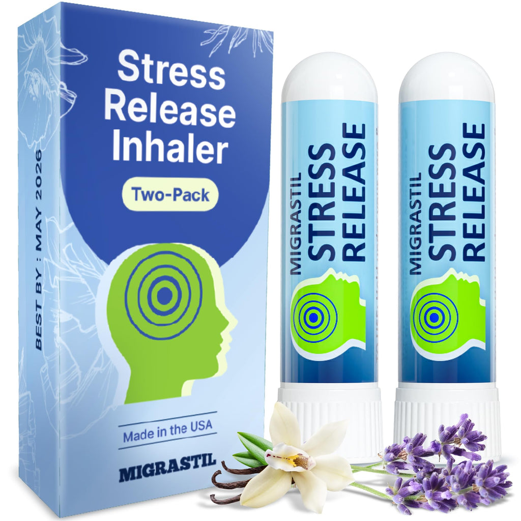 Basic Vigor Migrastil Extra Strength Migraine Stick & Stress Release Inhaler 2-Pack Basic Vigor Au supplements