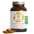 PURE SYNERGY Super B-Complex | Vitamin B Complex Made with Organic Whole Foods | Vegan Supplement with Natural Vitamin B12, Niacin, and Folate | for Energy