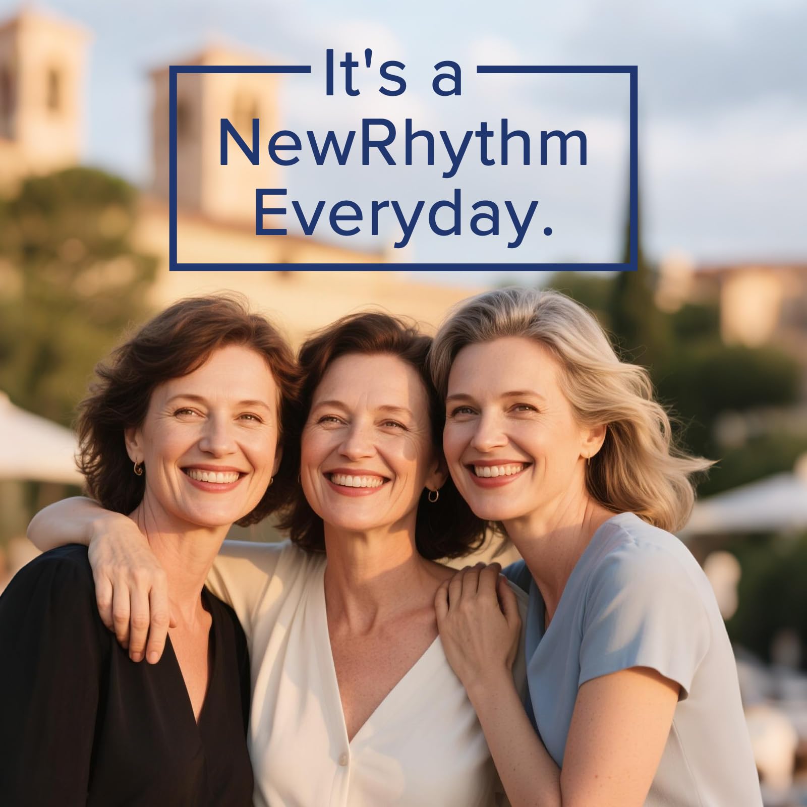 NewRhythm Menopause Probiotics for Women, 7-in-1 Relief, Prebiotics, Black Cohosh Trans-Resveratrol Chasteberry Red Clover Dong Quai, Hot Flashes Night Sweats, No Soy, No Estrogen, 30 Ct NewRhythm Au supplements