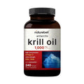 NatureBell Antarctic Krill Oil 1,000mg - 240 Softgels - Omega-3 Heart, Joint & Immune Health Support*
