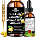 Cortisol Supplements for Women & Men, Cortisol Reducer Manager Detox Liquid Drops Extra Strength Magnesium Glycinate 200mg, L-Theanine & Ashwagandha丨Hormone Balance, Relaxation & Recess Mood GLOVVUUP Au supplements