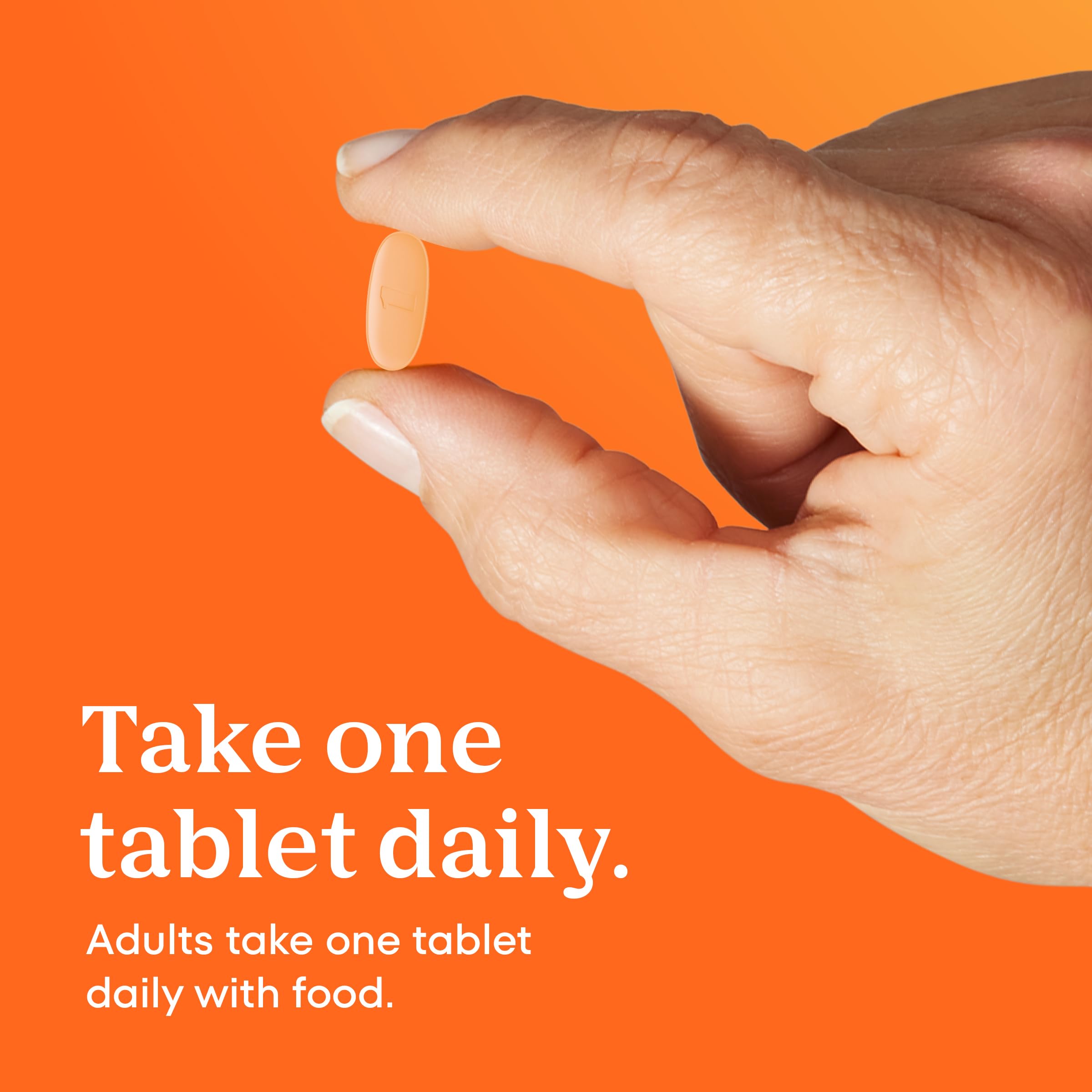 One A Day Multivitamin for Women 50 and Over Tablets, Womens Multivitamin 50 plus with Vitamins D, C, E, Zinc & Biotin, Daily Vitamins