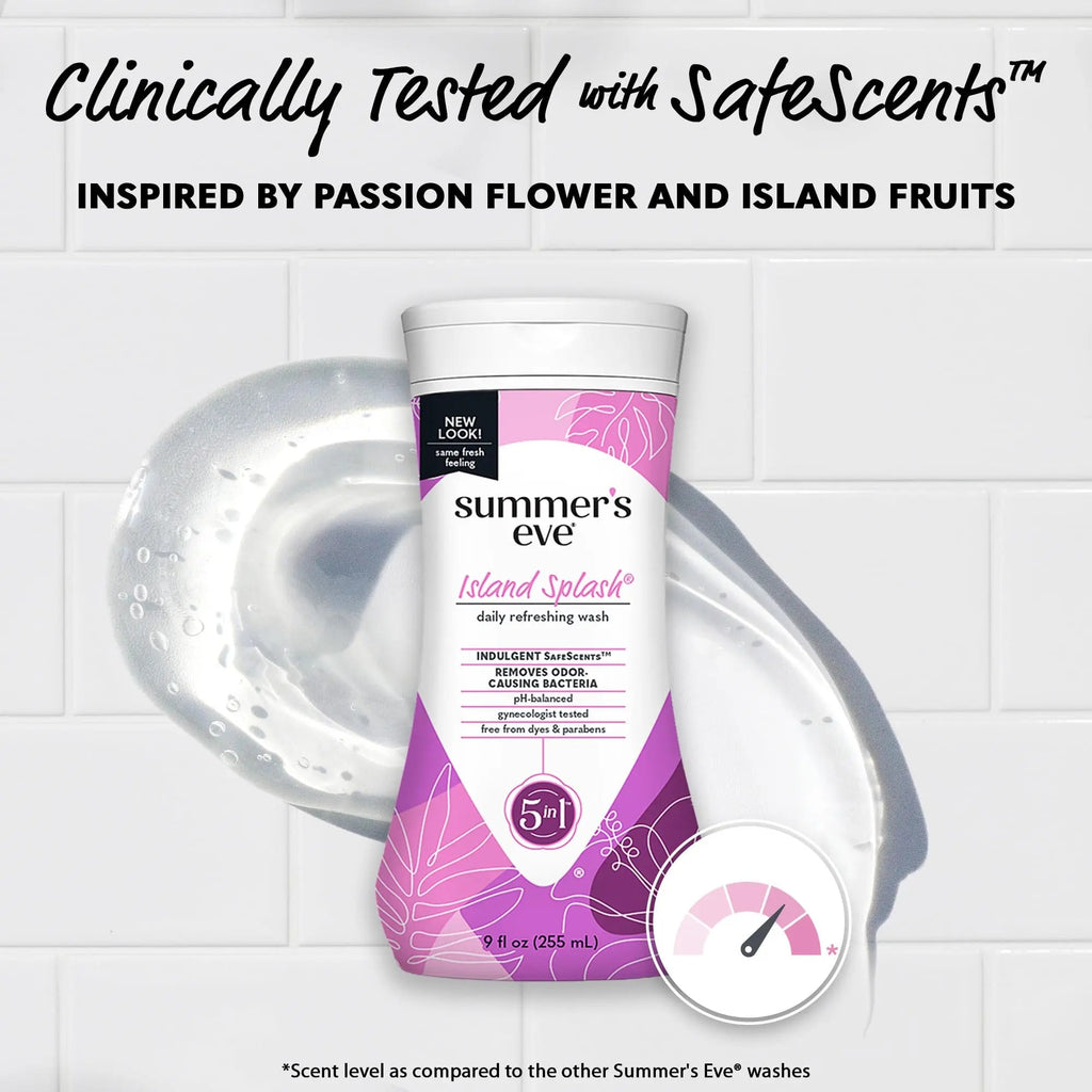Summer's Eve Island Splash Refreshing Daily All Over Feminine Body Wash, Removes Odor Summer's Eve Au supplements