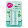eos 100% Natural & Organic Lip Balm Sticks - Sweet Mint, All Natural Lip Balm, All-Day Moisture