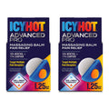 Icy Hot Advanced PRO Pain Relief Massaging Balm, Fast-Acting Max Strength Pain Relief with Menthol 16% and Camphor 11% for Backaches, Joints, Muscle Strains and Arthritis, 1.25 oz, 2 pk Icy Hot Au supplements