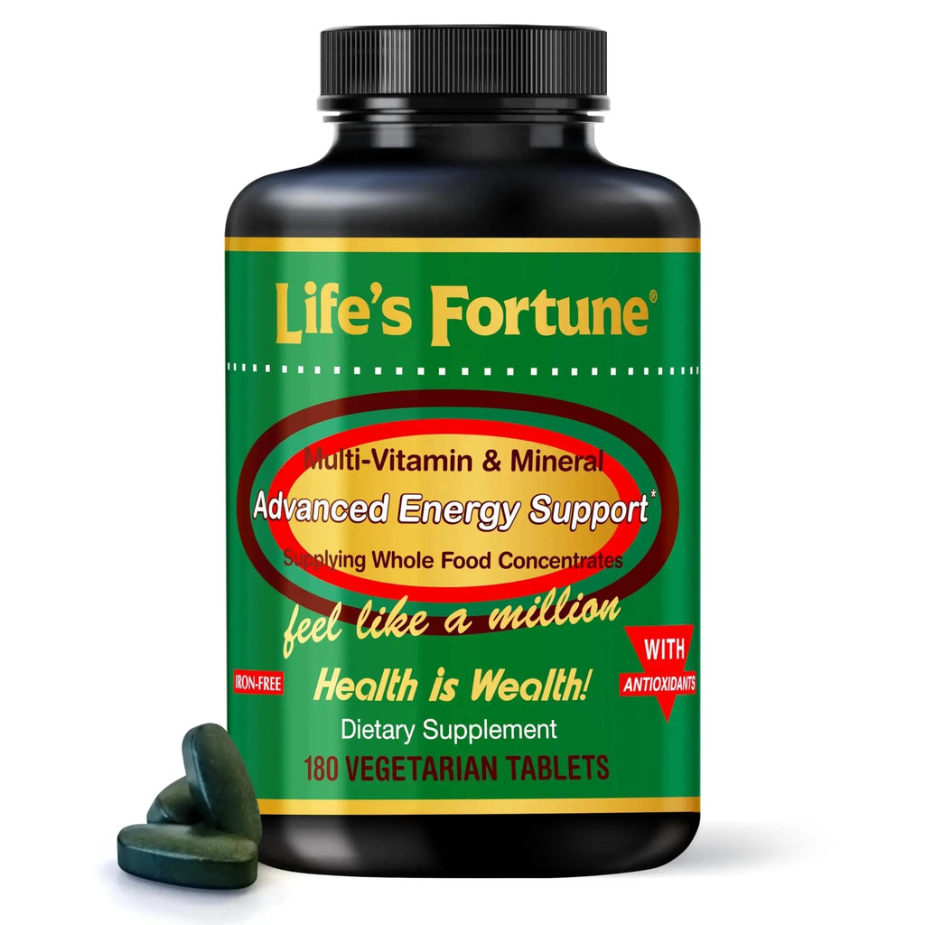 Life's Fortune Multivitamin & Mineral Supplement, Daily Natural Energy Source for Men & Women, with Superfood Greens Life's Fortune Au supplements