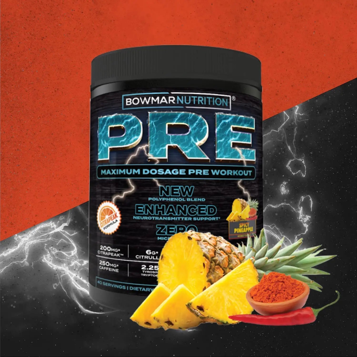Bowmar Nutrition Pre Workout with Stimulants, Pre Workout Powder, Pump Supplement BOWMAR NUTRITION Au supplements