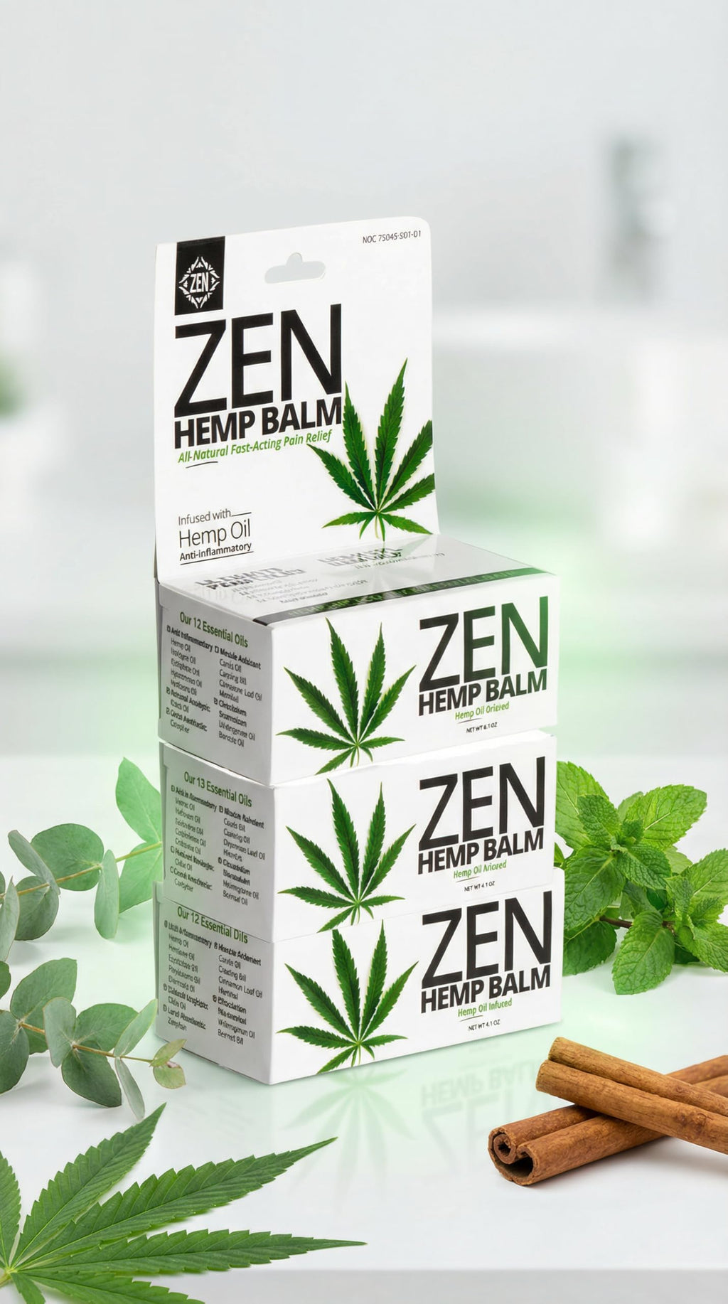 ZEN Hemp Balm – Concentrated Plant-Based Topical Balm – 0.7 oz ZEN Au supplements
