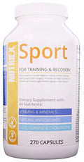 Nutriex Sport Comprehensive Multivitamin Supplement with Glucosamine & Chondroitin 270 Capsules Nutriex Au supplements