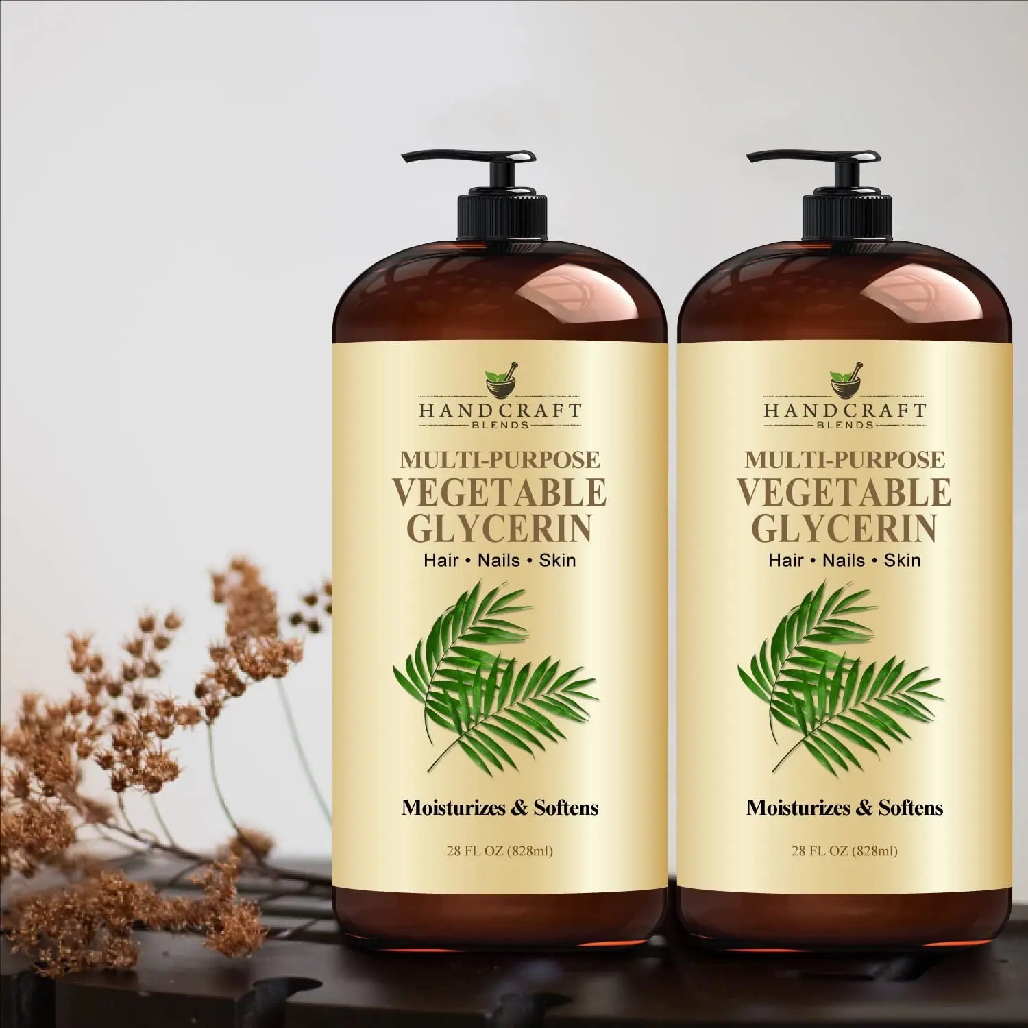 Handcraft Blends Vegetable Glycerin for Skin and Hair 28 oz - Pure Vegetable Glycerin Liquid Handcraft Blends Au supplements
