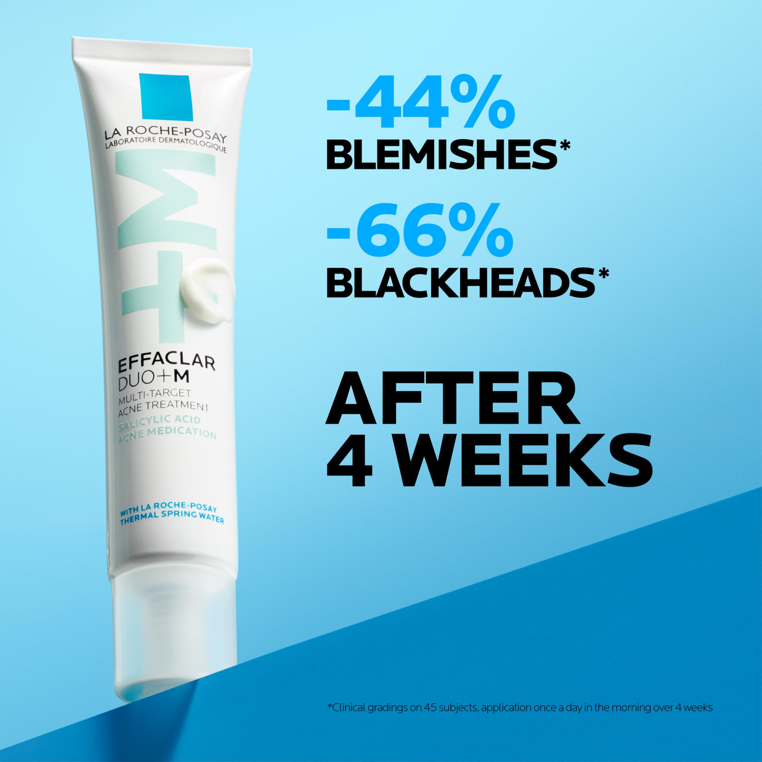 La Roche-Posay Effaclar Salicylic Acid Acne Treatment For Face, Mattifying Acne Gel Cream Spot Treatment for Blackheads