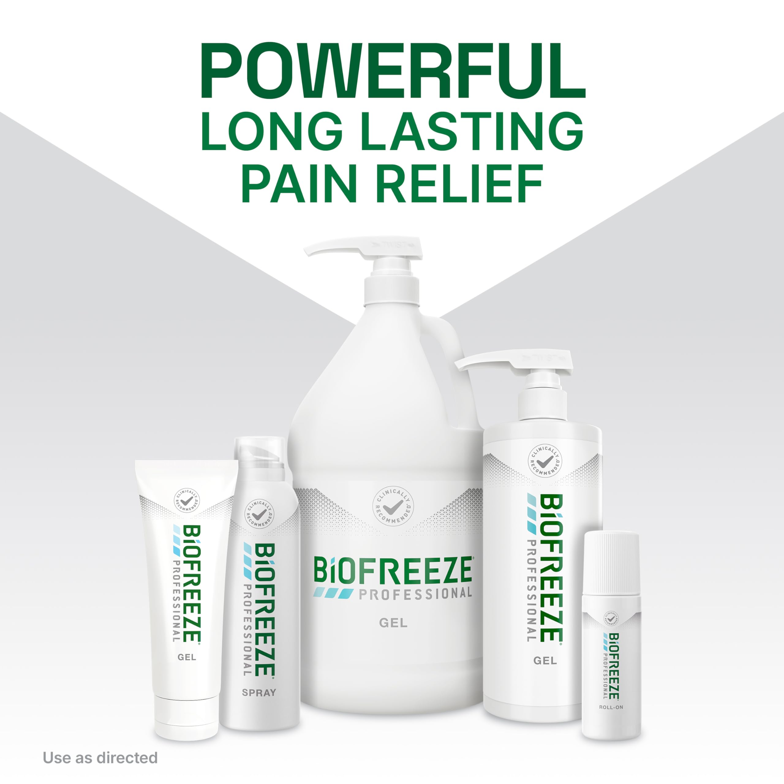 Biofreeze Professional Spray Pain Relief for Knee, Neck, Hip, Joint, Shoulder, & Simple Backache, Arthritis Pain Reliever, Sore Muscle Relief, Colorless Menthol Spray 4 Fl Oz (Pack of 2) Biofreeze Au supplements