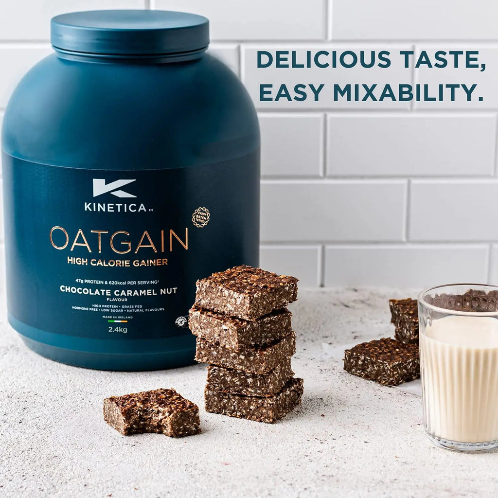 Kinetica OatGain Weight Gainer 600+ Calories & 47g Protein per Serving, 2.4 kg Kinetica Au supplements