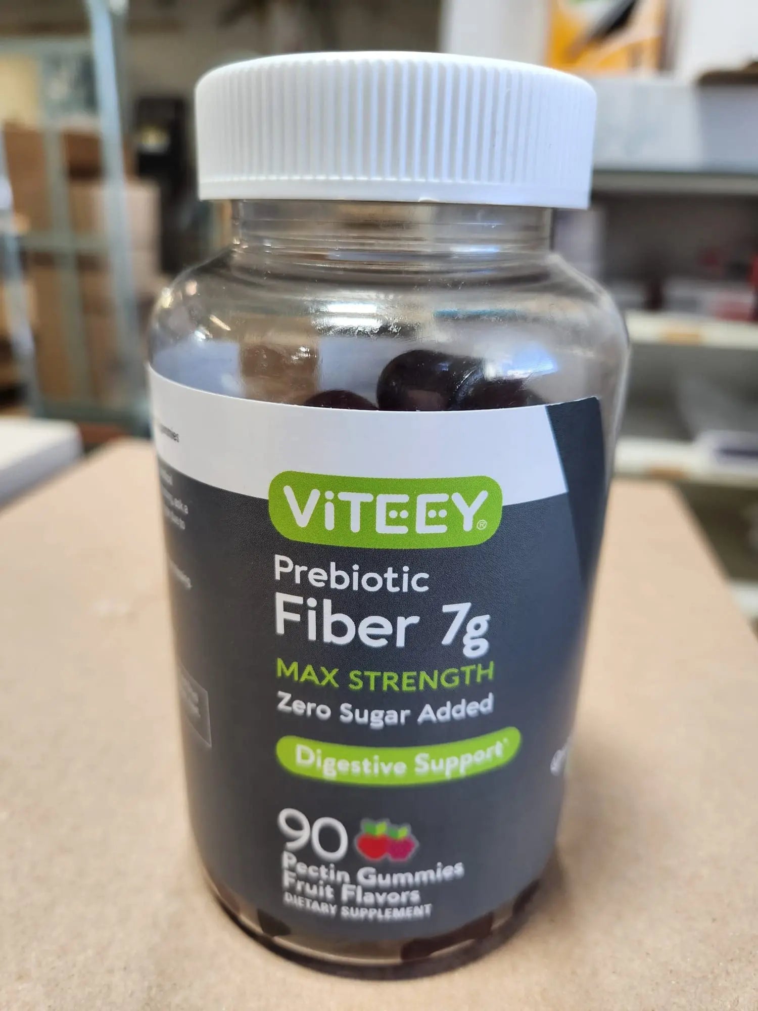 Prebiotic Fiber Gummies 7G Extra Strength [Zero Sugar Added] Digestive Heath Regularity Viteey Au supplements