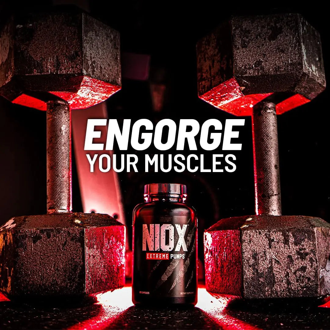 Nutrex Research NIOX Extreme Pumps - 180-Count Pre-Workout Pump Supplement Nutrex Research Au supplements