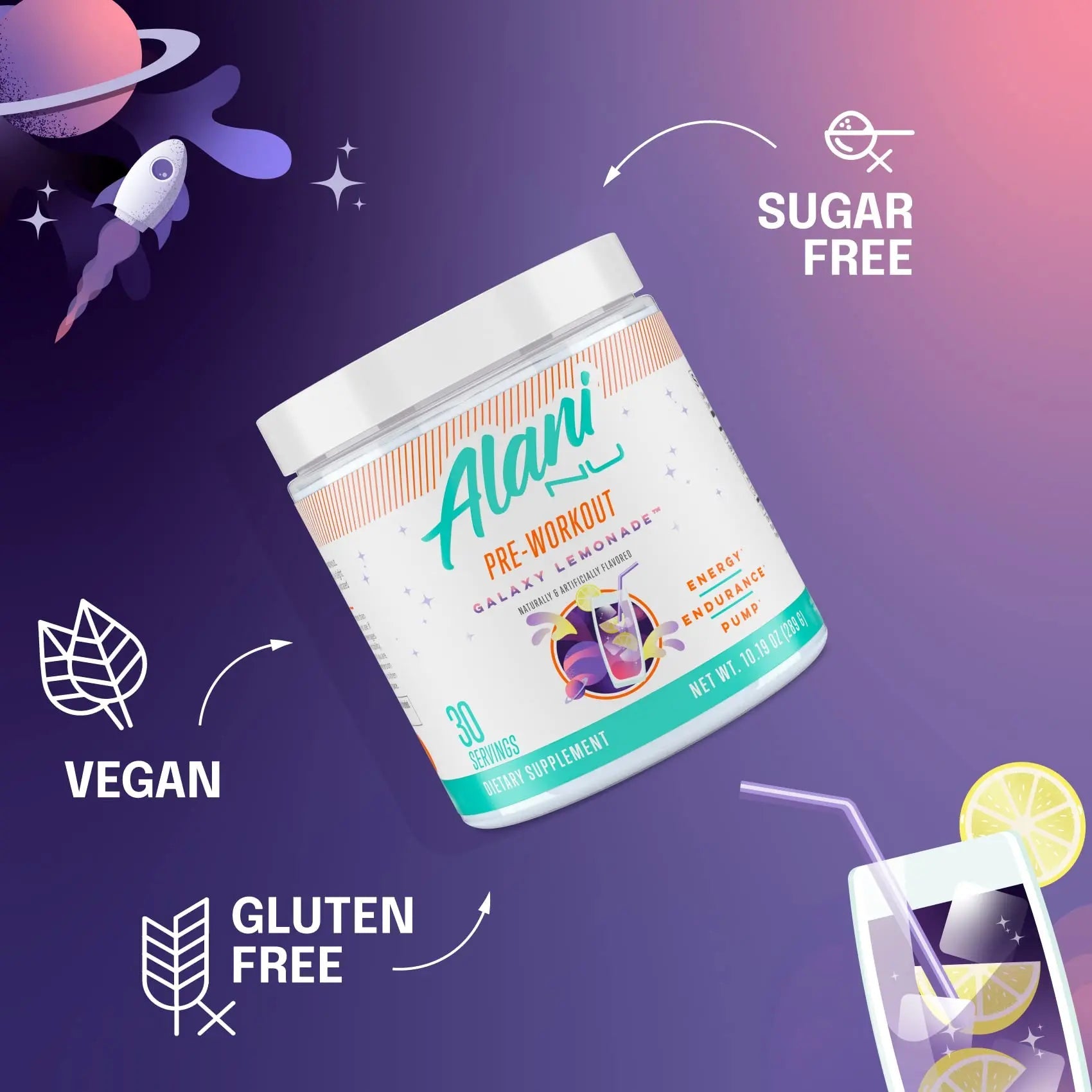 Alani Nu Pre Workout Powder | Amino Energy Boost | Endurance Supple Alani Nu Au supplements