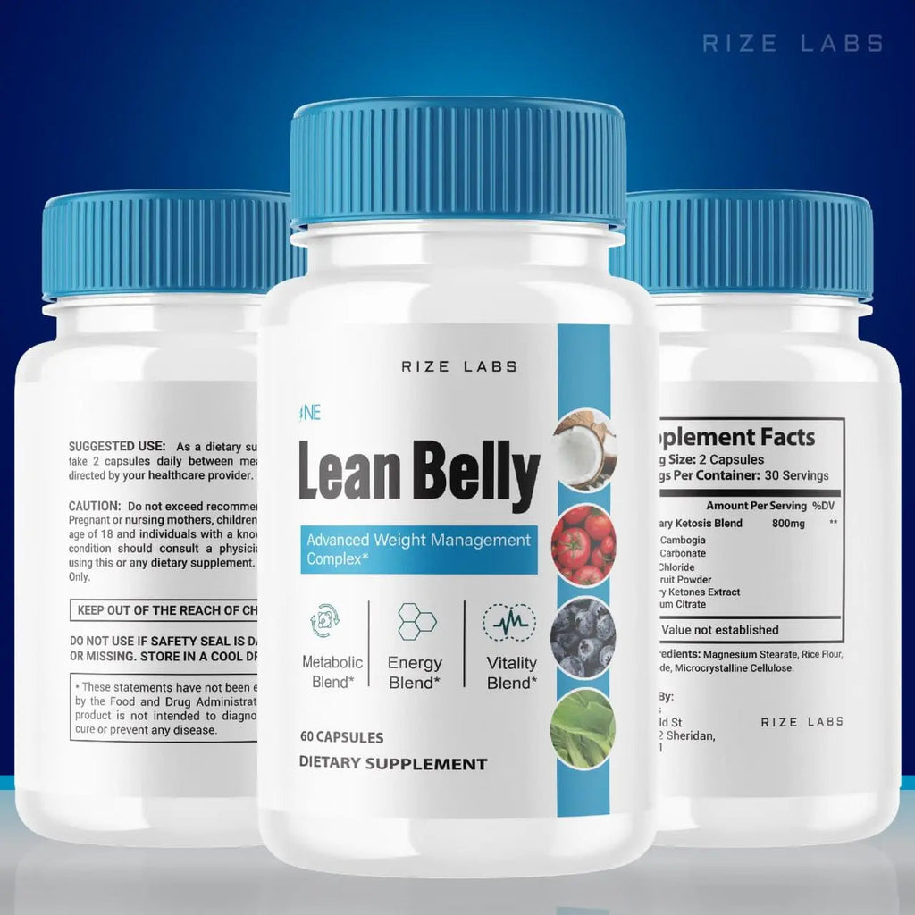 (2 Pack) Ikaria Lean Belly Juice Capsules for Weight Loss - IkariaLeanBelly Advanced rize labs Au supplements