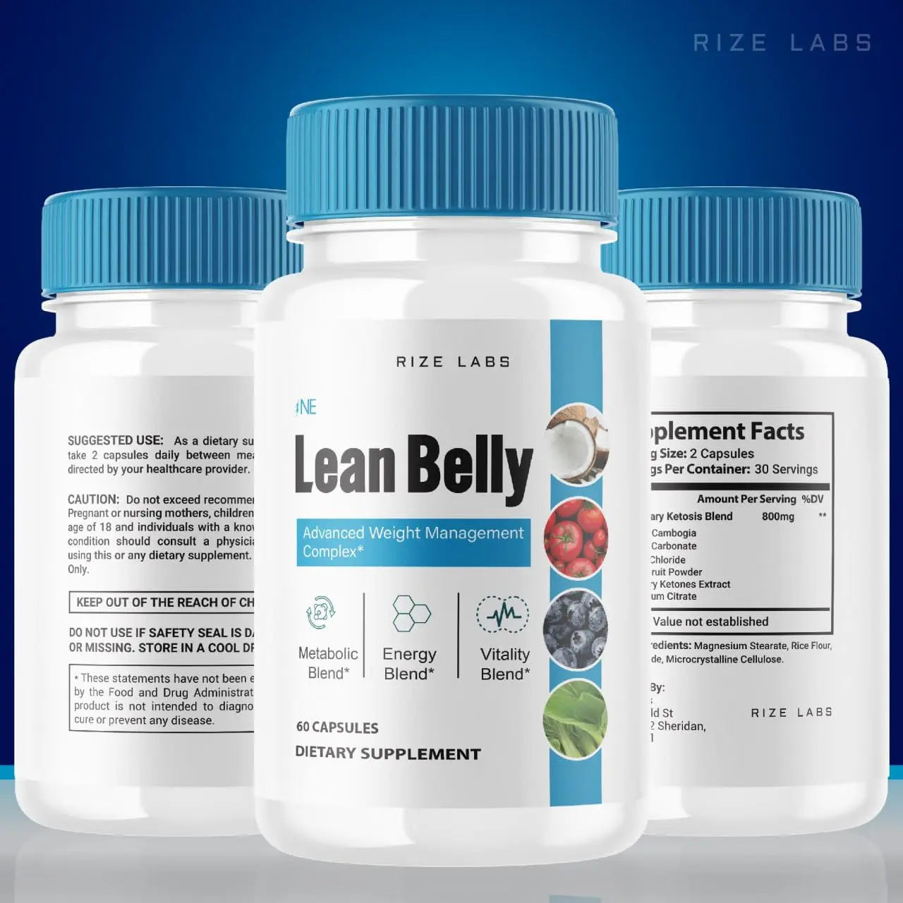 (2 Pack) Ikaria Lean Belly Juice Capsules for Weight Loss - IkariaLeanBelly Advanced rize labs Au supplements