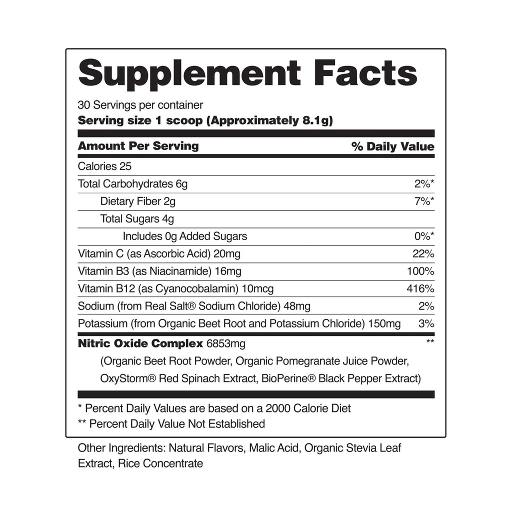 Snap Supplements USDA Organic Beet Root Powder, 3-in-1 Nitric Oxide Supplement Snap Supplements Au supplements