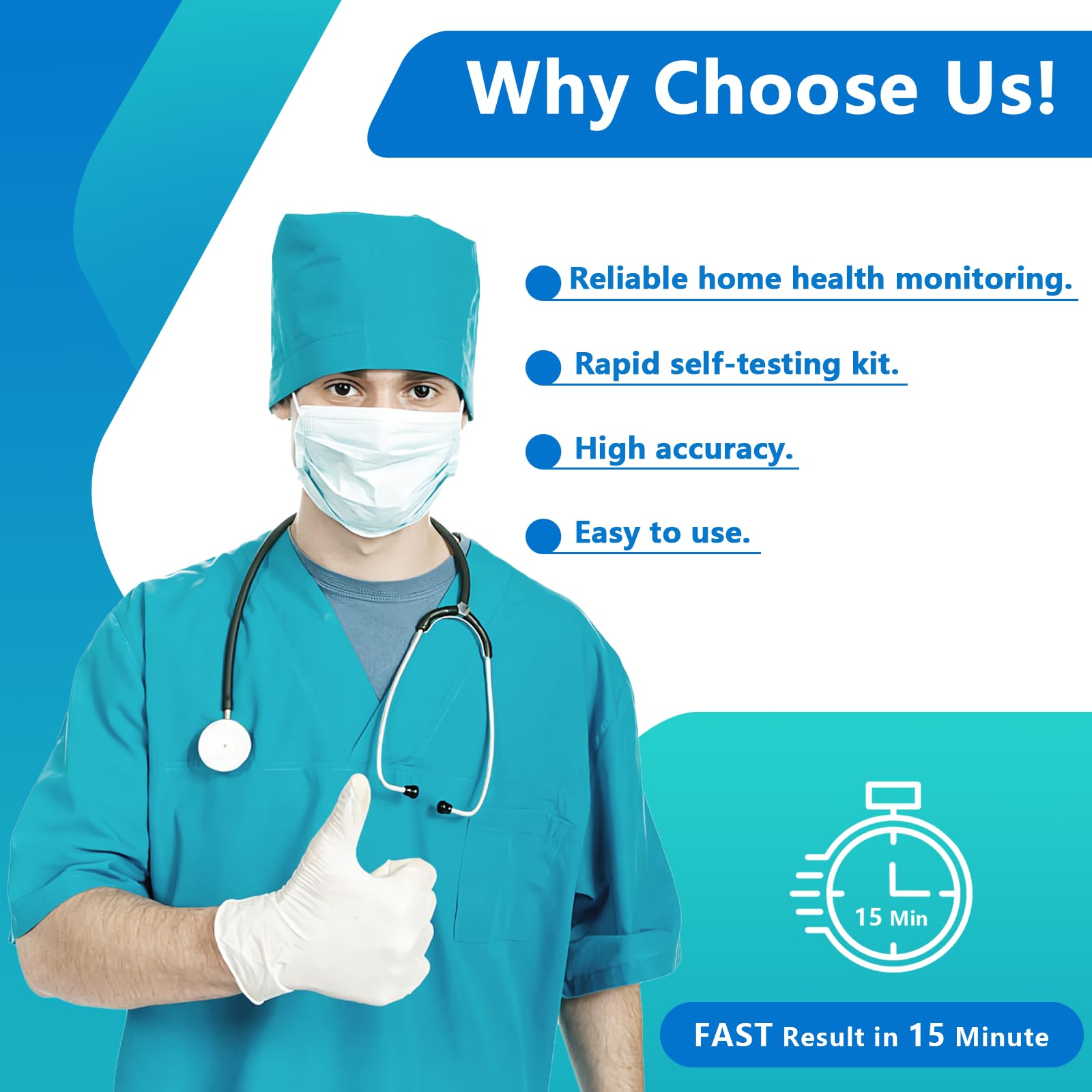 H Pylori Test Kit, Helicobacter Pylori Test Kit - Fast and Accurate, Self-Test at Home, Results in 10-15 Minutes, No Lab Visit Required OUROZO Au supplements