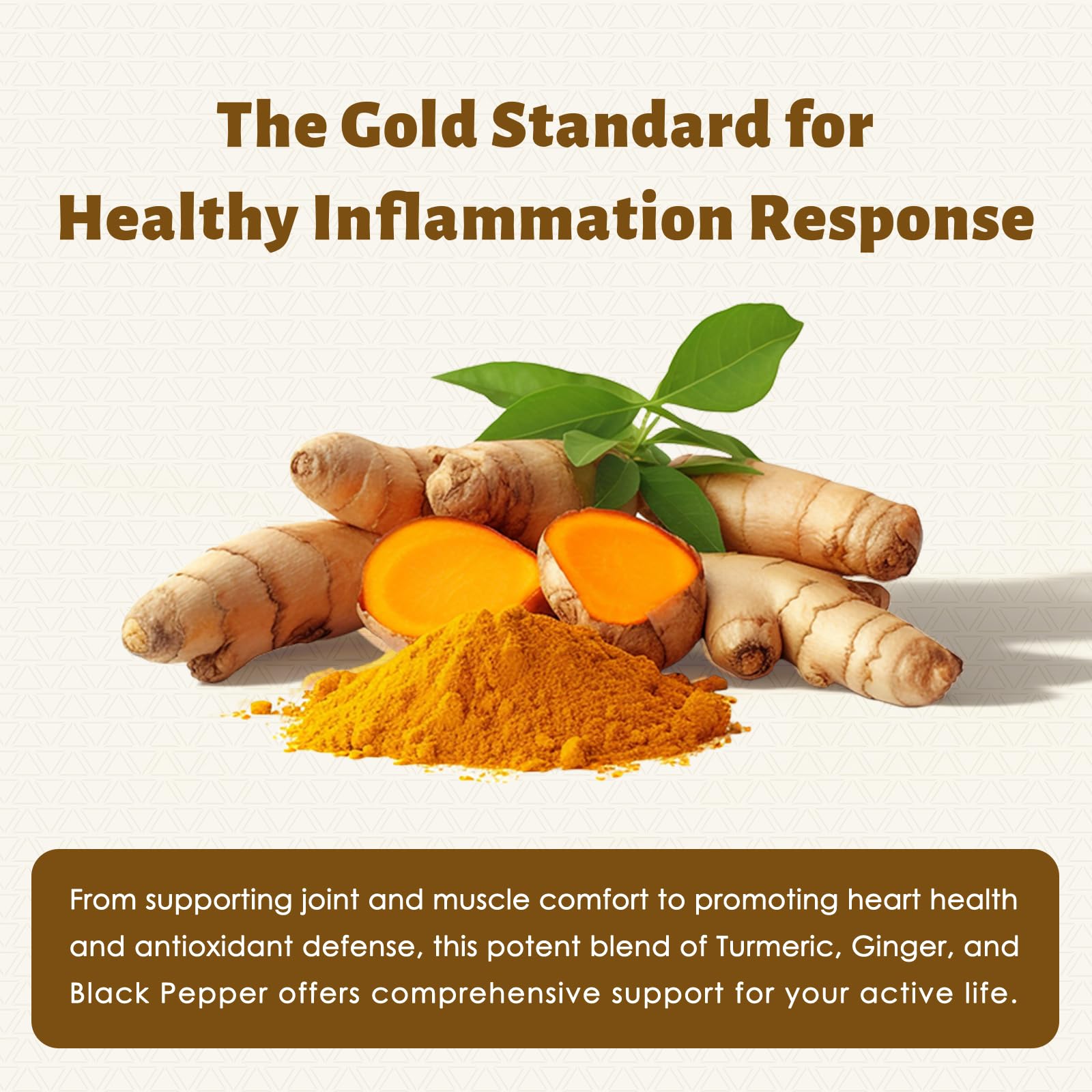 DR. Crown Turmeric Curcumin Supplement 1,500mg, 95% Standardized Curcuminoid with Ginger, MCT Oil, & Black Pepper for Better Absorption, for Antioxidant & Joint Support, 120 Capsules DR. CROWN Au supplements