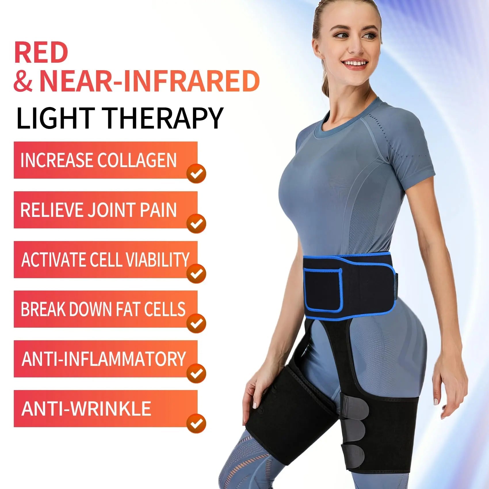 Red Light Therapy Belt, Infrared Light Therapy Red Light Therapy Device, Infrared Light Therapy Wrap Loqumloi Au supplements