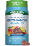 Nature's Truth Ashwagandha Gummies | 60 Count | Tropical Flavor | Vegan, Non-GMO, & Gluten Free Supplement Nature's Truth Au supplements