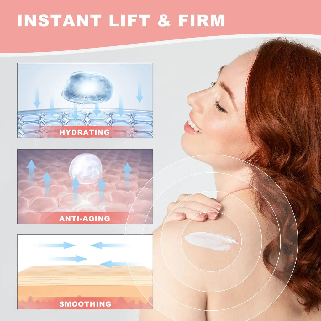 Hibiscus and Honey Firming Cream, Skin Tightening Lotion, Reduces the Look of Neck Lines CITYGOO Au supplements