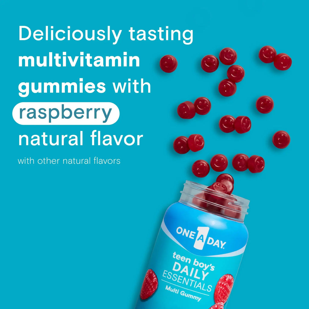 One A Day Teen Boy’s Daily Essentials Multivitamin Gummies, Teen Boy Vitamins with Vitamin C, Vitamin D, Bone Health, Immune Health ONE A DAY Au supplements