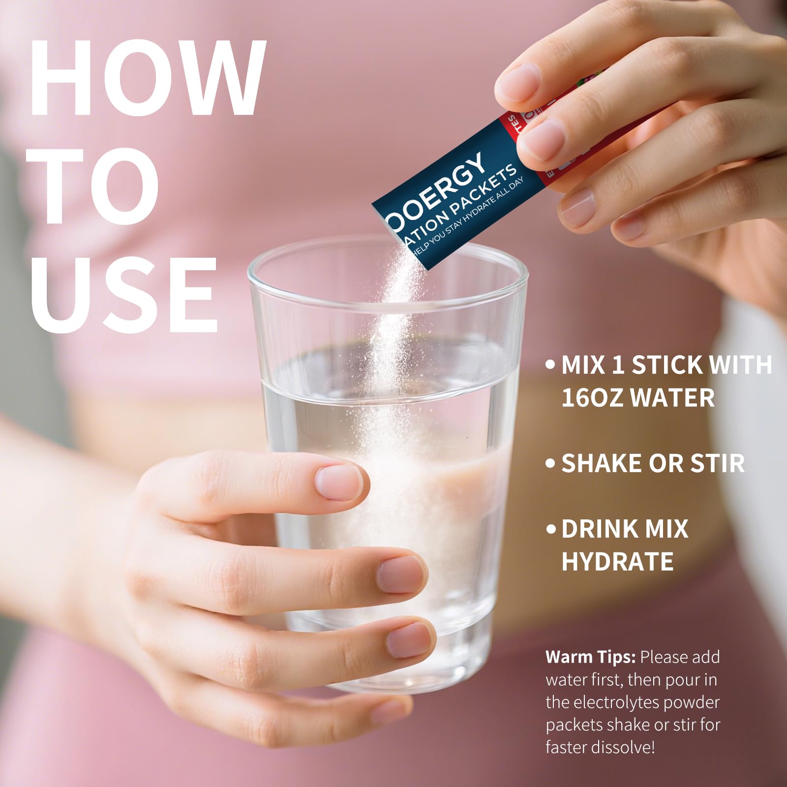 Sooergy Electrolytes Powder Packets Sugar Free Hydration Packets, 7 Flavors Liquid Daily IV Electrolyte Drink Mixes for Rehydration