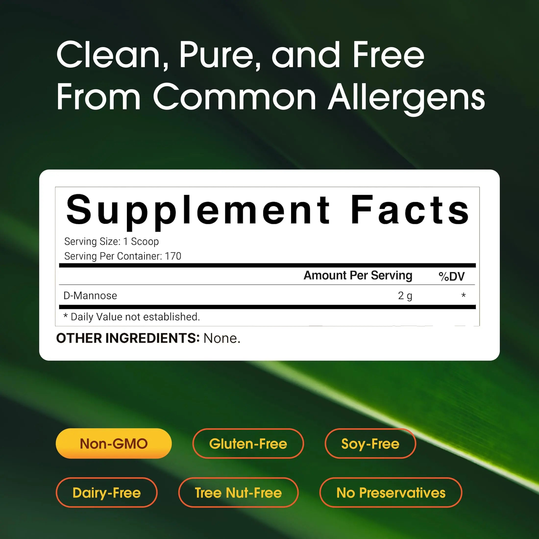 NatureBell D-Mannose Powder - 12oz - High Potency 2g Per Scoop - Fast Acting Support for Healthy Urinary Function & Bladder Wellness* - Pure, Filler-Free Non-GMO Powder NatureBell Au supplements