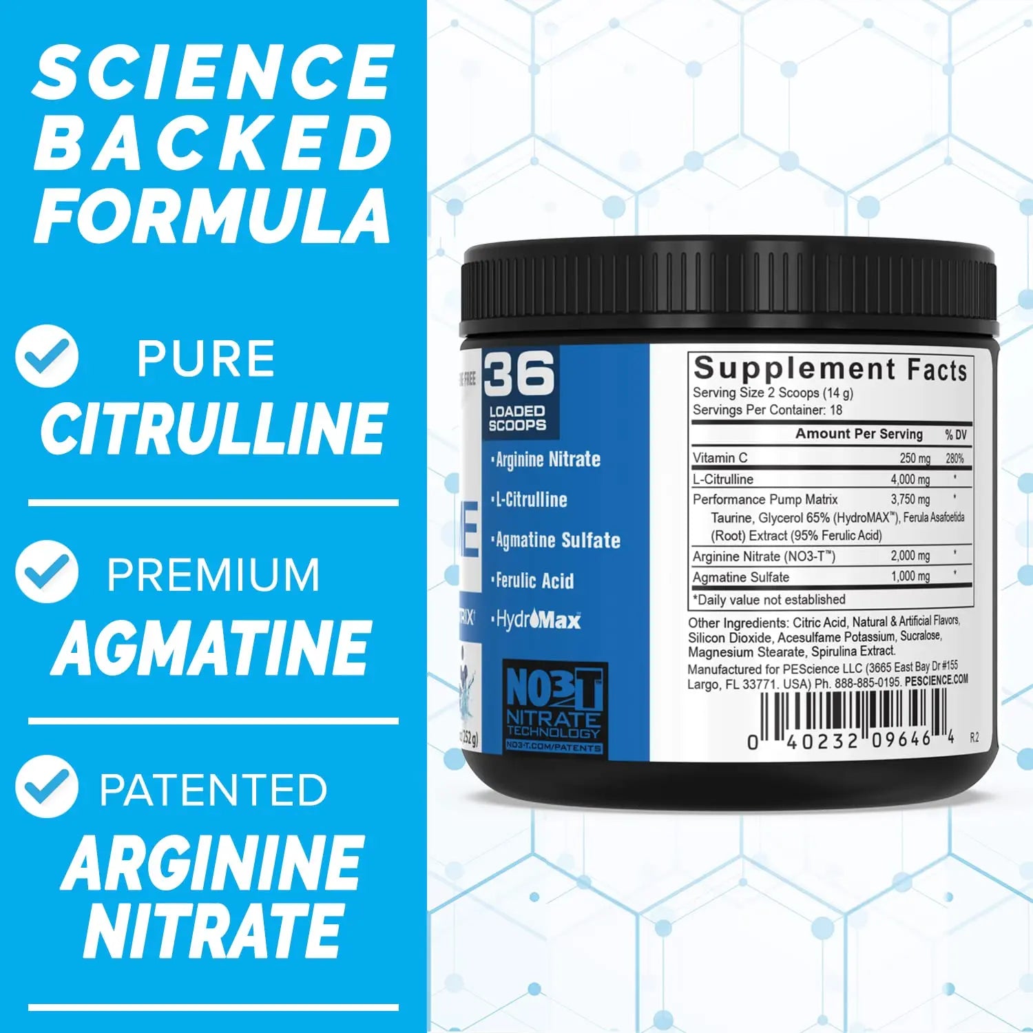 PEScience High Volume + Prolific Pre-Workout Stack, Powerful Nitric Oxide & Energy PEScience Au supplements