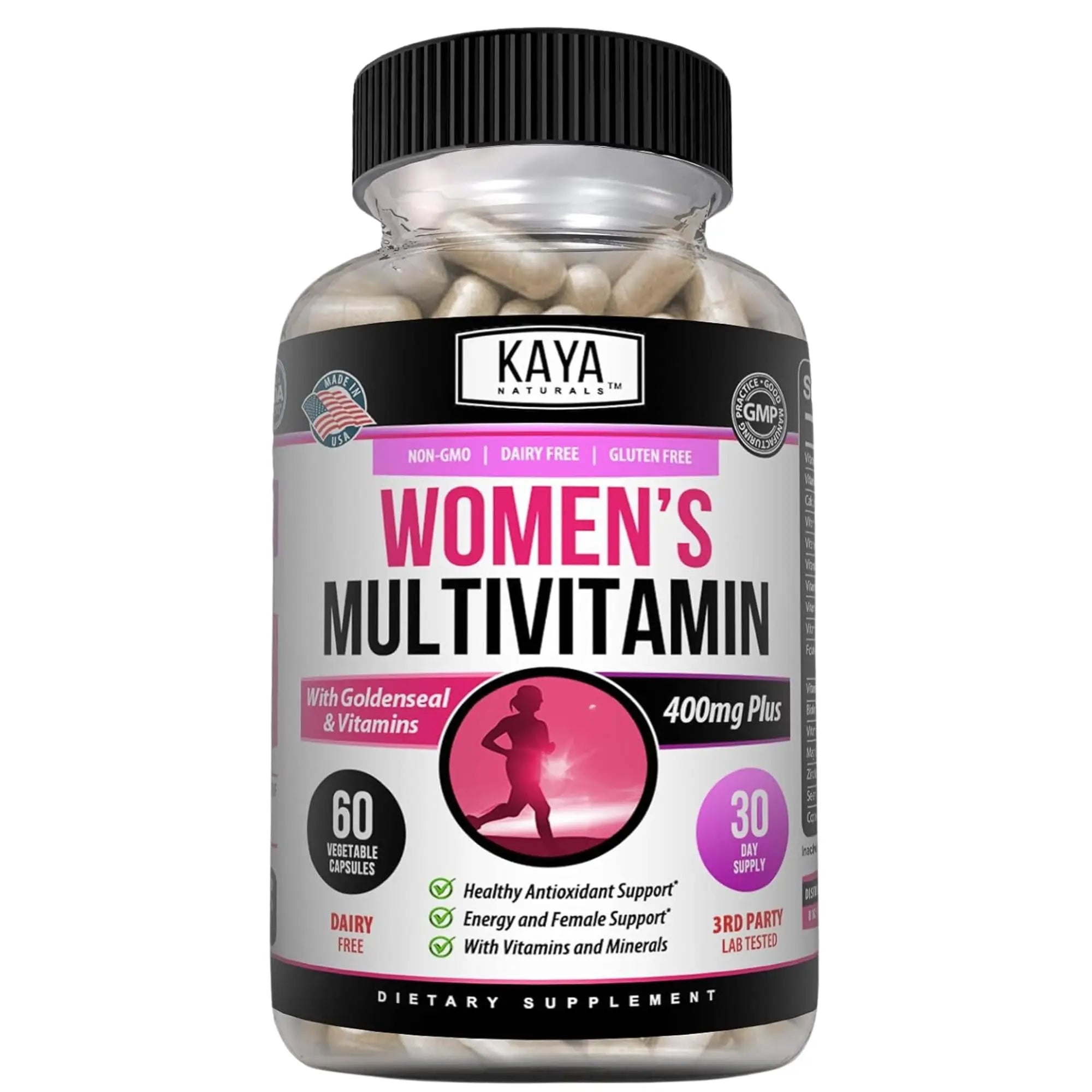 Kaya Naturals Women's Multivitamin, Overall Healthy Antioxidant, and Immune Support, Vitamins A, D, C, E, Biotin Kaya Naturals Au supplements