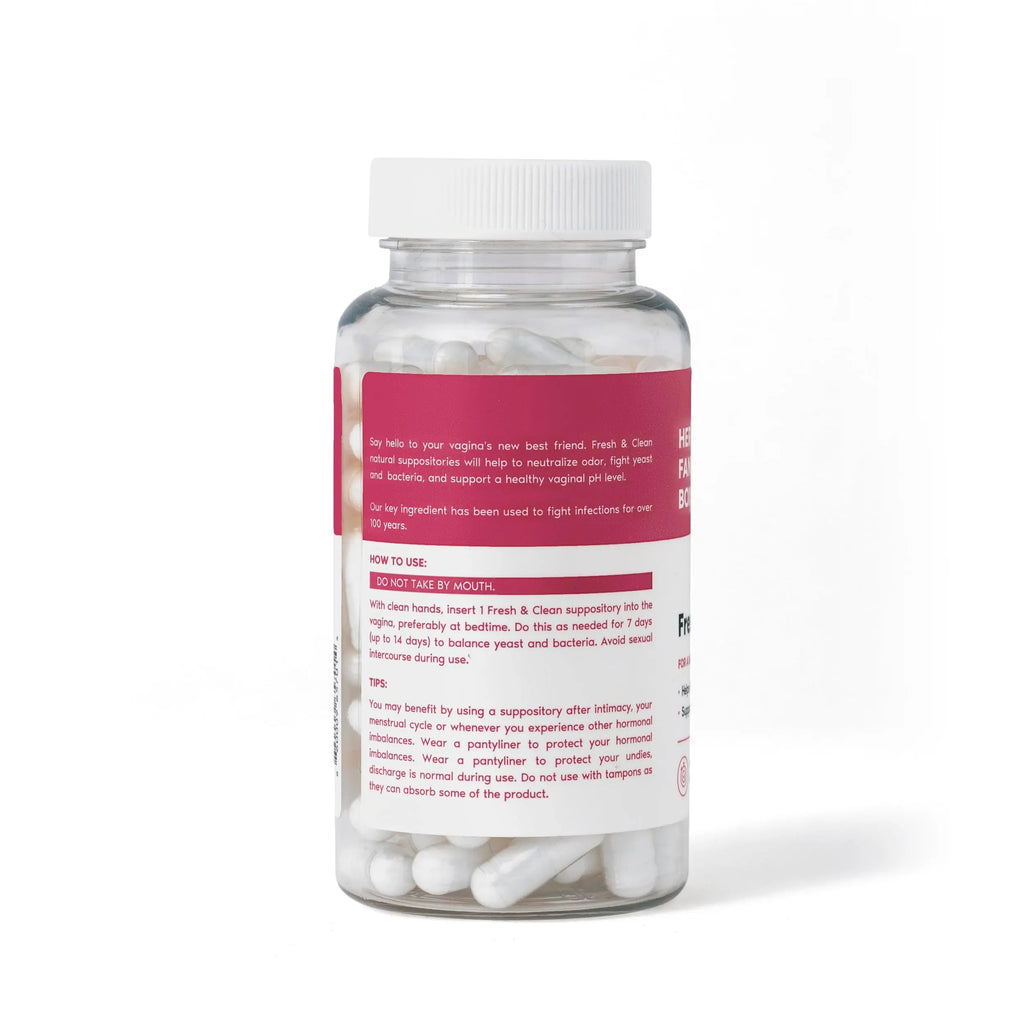 Her Fantasy Box | Fresh & Clean pH Restore Vaginal Suppositories - Natural Vaginal Health Support Her Fantasy Box Au supplements