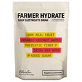 Ballerina Farm Farmer Hydrate, Daily Electrolytes Powder, Raspberry Lemonade, Hydration Drink Mix with Organic Coconut Water, Irish Sea Moss, Sea Salt, Prebiotic Fiber, No Added Sugar, 25 Servings