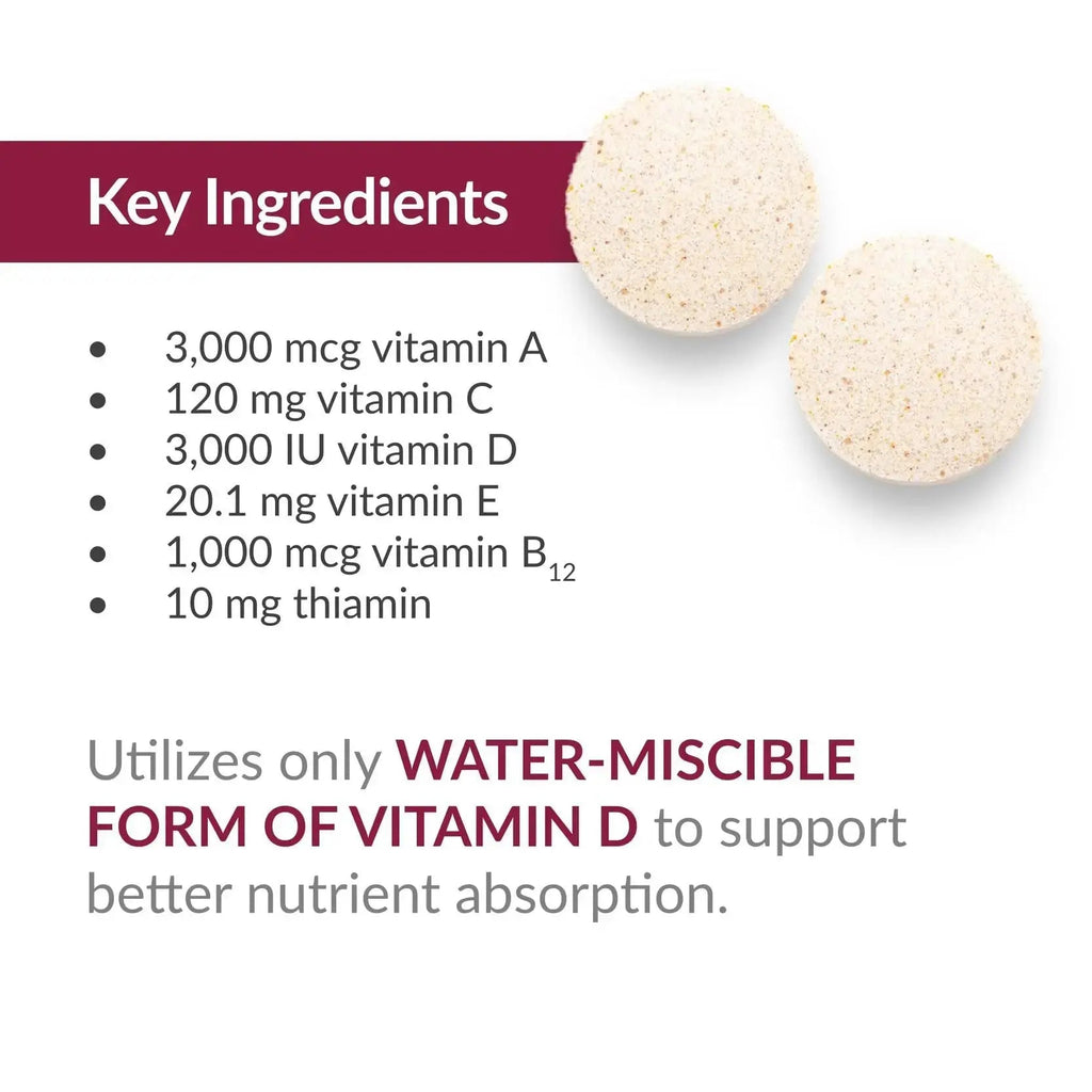 Bariatric Advantage Chewable Essential Multivitamin Without Iron - 200 DV of Key Nutrients - Trace Mineral Support Bariatric Advantage Au supplements